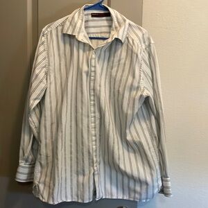 Perry Ellis button up collared shirt
